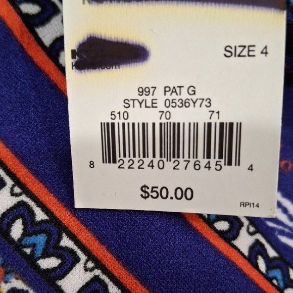 NWT, APT.9, Sleeveless,Scooped neck, Polyester&Spandex, Springtime Boho Dress - Picture 15 of 15